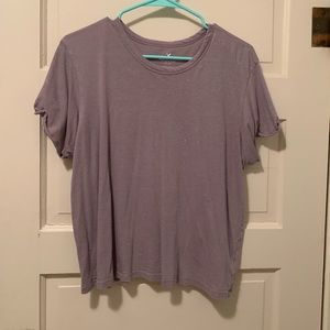 Purple Distressed Top